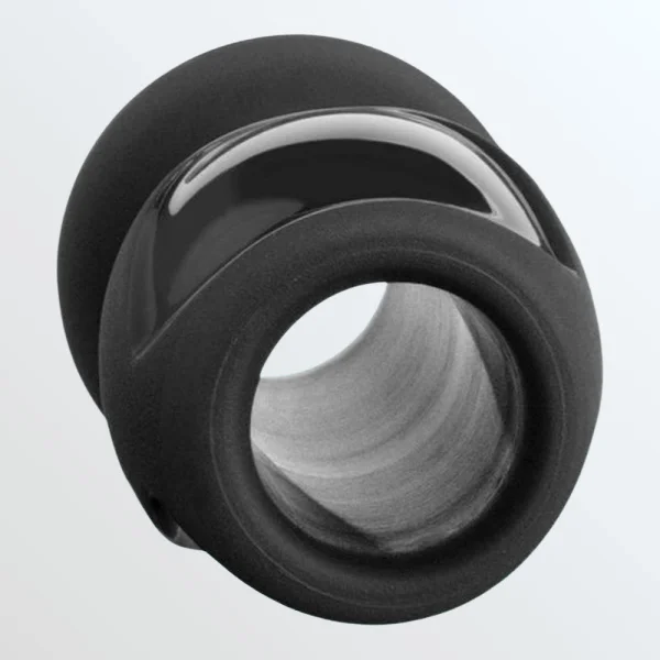 Doc Johnson 'The Stretch' Platinum Premium Silicone Hollow Butt Plug - Medium Size