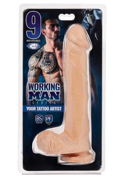Working Man - Your Tattoo Artist - 9" with Balls — image 6 of 6