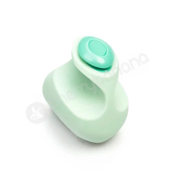 Dame Fin Teal Finger Vibrator