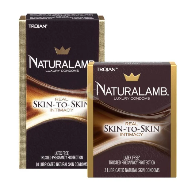 Trojan Naturalamb Latex-Free Condoms | 100% Latex-Free