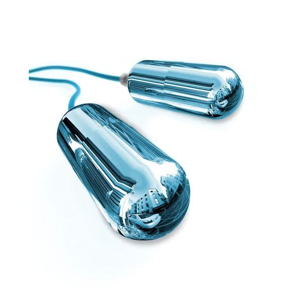 Classix Dual Vibrating Ball Teaser Blue/Clear — image 8 of 8