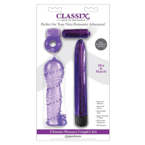 Classix Ultimate Pleasure Couples Kit Purple — image 4 of 4