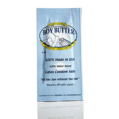 Boy Butter H2o 5ml Sample 5ml Sample