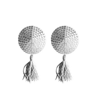 Nipple Tassels Round White White