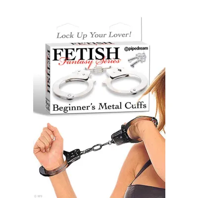 Pipedream Beginners Metal Cuffs