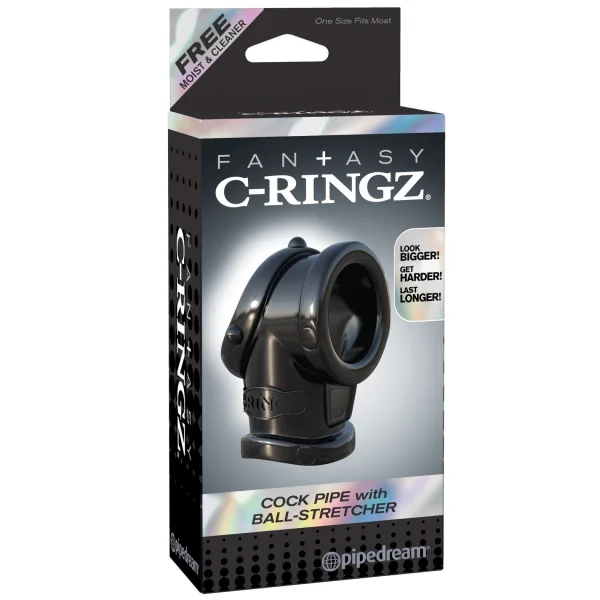 Fantasy C-Ringz - Cock Pipe with Ball-Stretcher