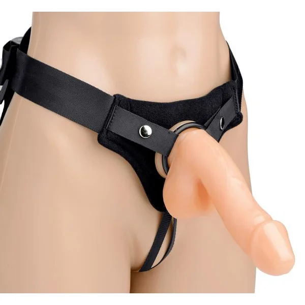 Peg Me Padded Strap On Harness With Back Support