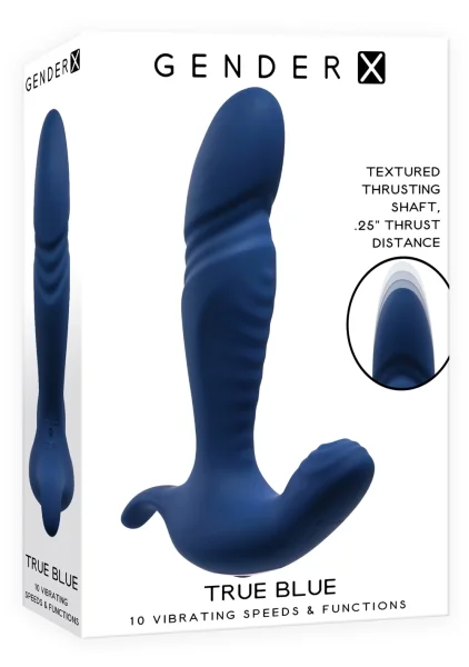Gender X True Blue Thrusting P-Vibe
