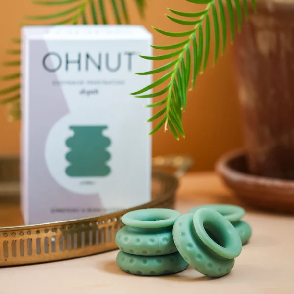Ohnut WIDER Intimate Wearable Penetration Buffer, Set Of Three Body Safe Rings - Aloe