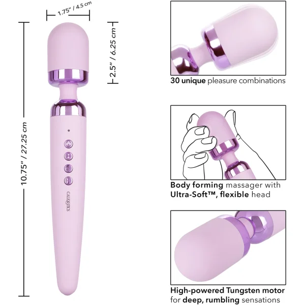 Opulence High Powered Rechargeable Wand Massager