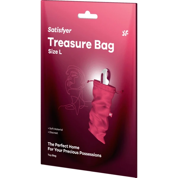 Satisfyer Treasure Toy Bag Large - Pink