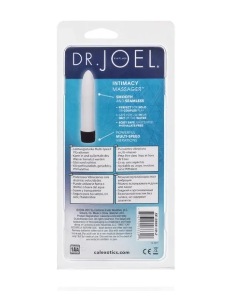 Dr Joel Kaplan Intimacy Massager - White - 4.5 Inch
