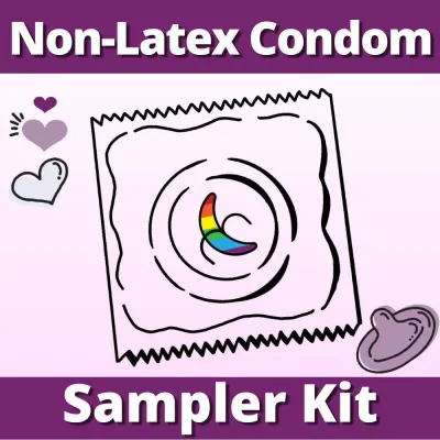 Non Latex Condom Sampler Kit 12 Pack