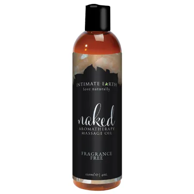 Intimate Earth Naked Unscented Massage Oil