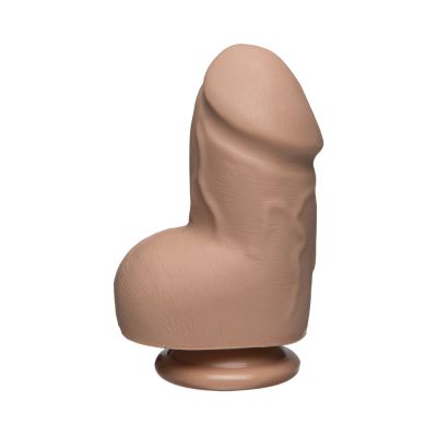The D Fat D 6 inches With Balls Firmskyn Beige Dildo