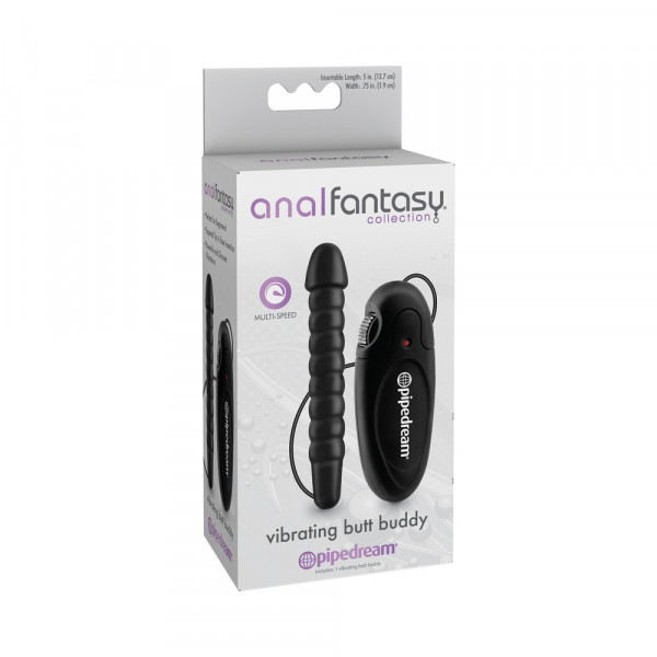 Anal Fantasy Vibrating Butt Buddy Black — image 4 of 8