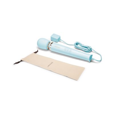 Le Wand Powerful Plug in Vibrating Massager Sky Blue