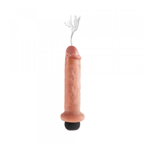 King Cock 7 inches Squirting Dildo Beige
