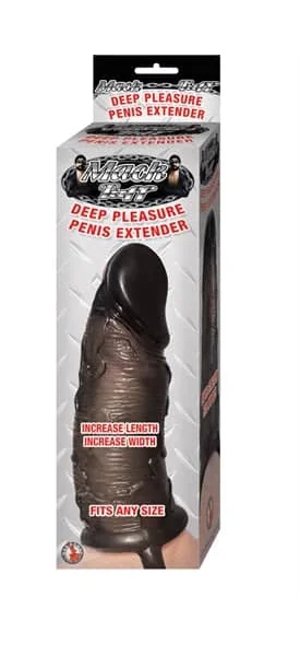 Mack Tuff Deep Pleasure Penis Extender - Black