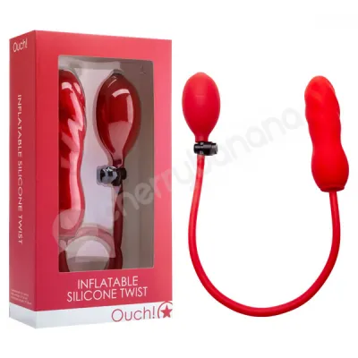 Ouch Red Inflatable Silicone Twist