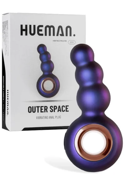 Hueman Outer Space 5.2" Vibrating Butt Plug