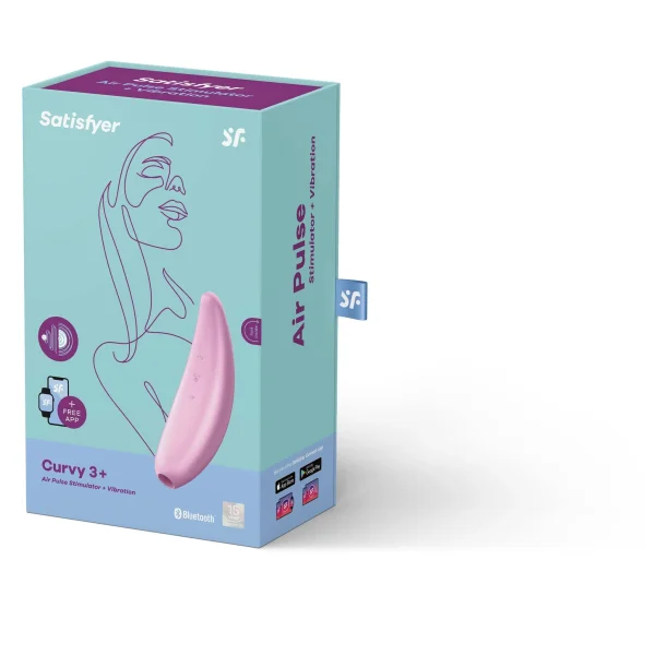 Clit Vibrator - Curvy 3 Plus Pink - Satisfyer