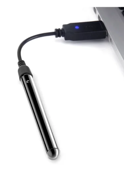 Le Wand 3.5" Whisper Quiet Vibrating Necklace in Black