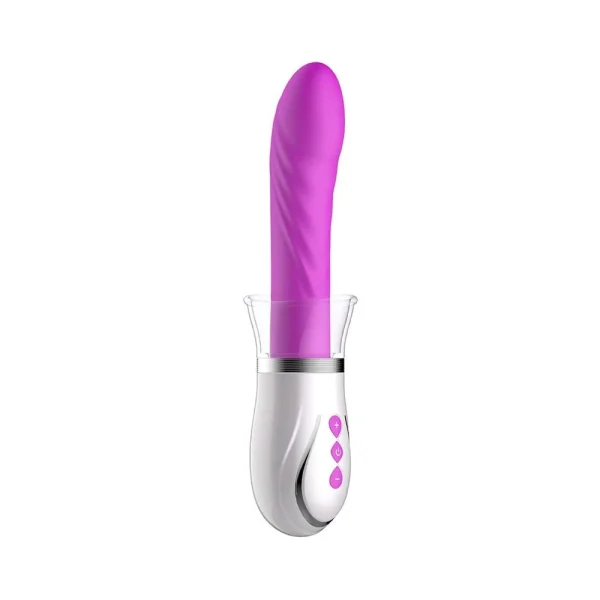 Twister - 4 in 1 Rechargeable Couples Pump Kit - Purple