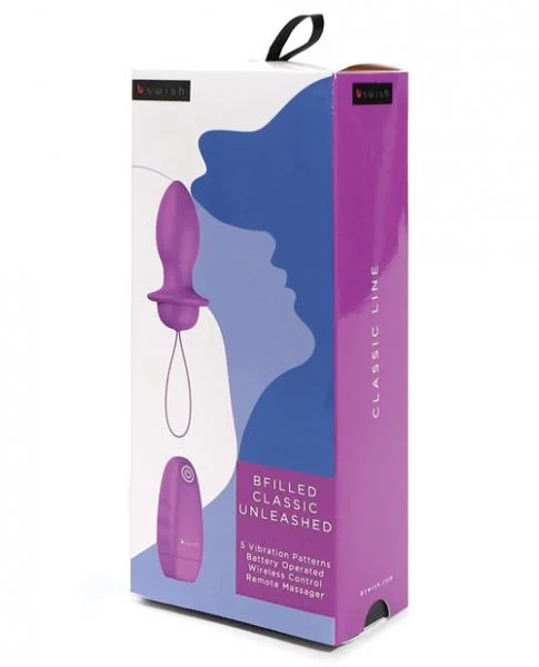 Bfilled Classic Unleashed Petite Butt Plug Purple — image 7 of 8