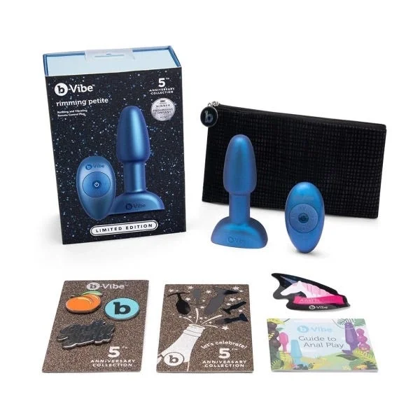 b-Vibe Petite Rimming Butt Plug Night Sky