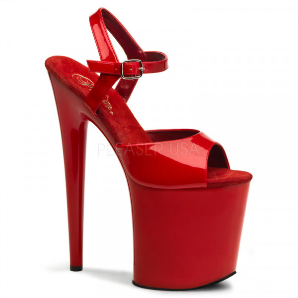 FLAMINGO-809 - 8" Heel Ankle Strap Platform Sandal — image 5 of 12