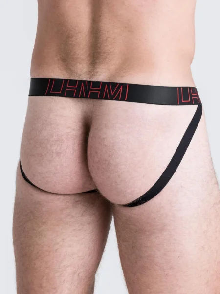 LHM Red Shiny Microfibre Jockstrap