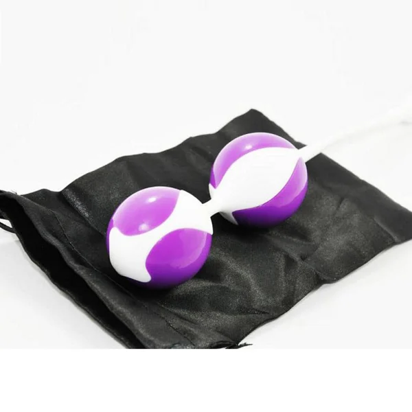 35 mm Kegel Balls by Cloud 9 - White & Purple