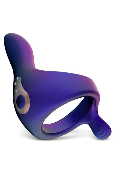 Hueman Solar 4.4" Vibrating Strap On Cock Ring