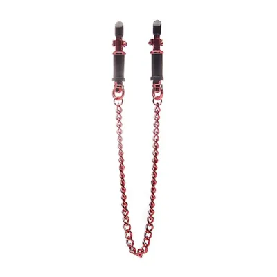 Vice Nipple Clamps Red