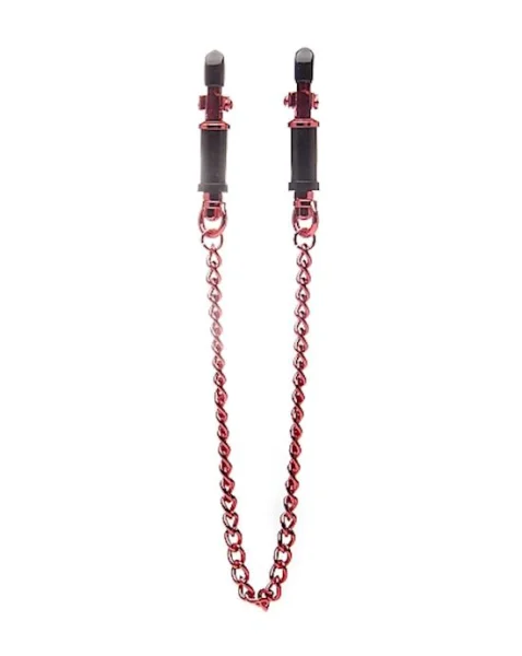 Vice Nipple Clamps - Red -