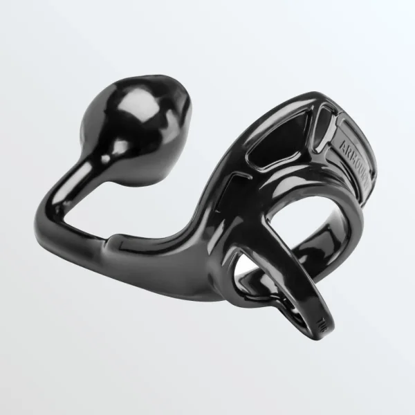 Armour Tug Lock Cock Ring, Ball Stretcher, and Prostate Stimulator — image 8 of 9