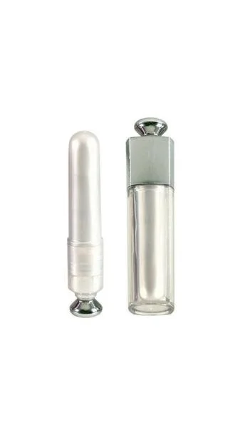 Discreet Intimates Mini Massager With Elegant Case Waterproof White