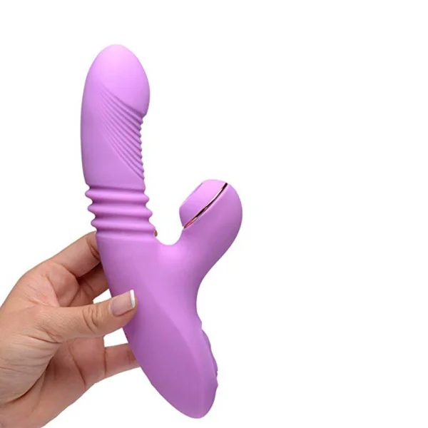 Rechargeable Thrusting Suction Rabbit