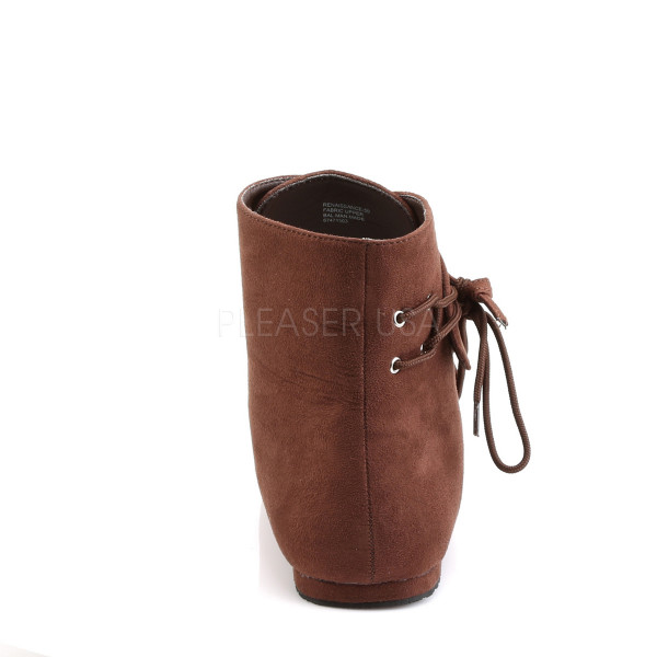 RENAISSANCE-50 - MEN'S BROWN MICROFIBER RENAISSANCE SHOE