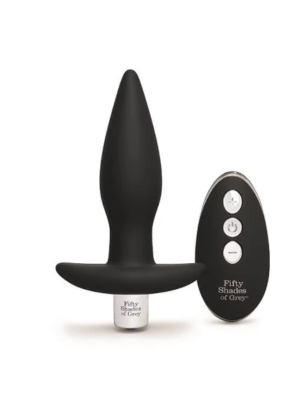 Fifty Shades of Grey Relentless Vibrations Remote Control Butt Plug