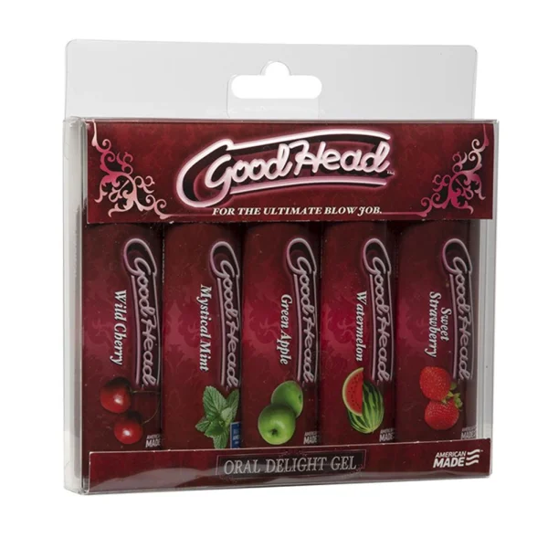 GoodHead™ Oral Delight Gel Assorted Flavors 5 Pack