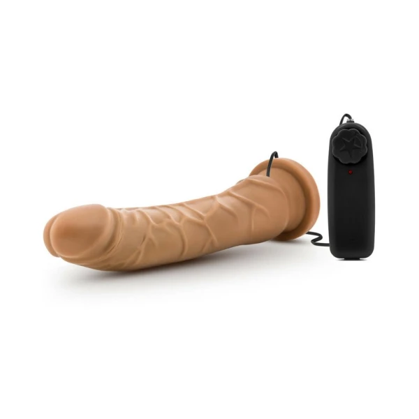Dr. Skin 8.5 Inch Vibrating Realistic Cock With Suction Cup