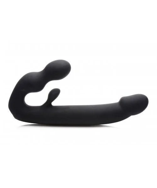 Tri-Volver Rechargeable Strapless Strap On Black — image 6 of 8