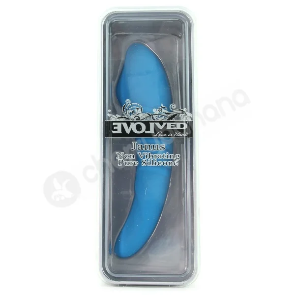 Janus Blue Silicone Dildo