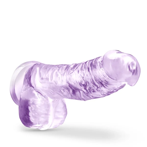 Naturally Yours - 6 Inch Crystalline Dildo -  Amethyst