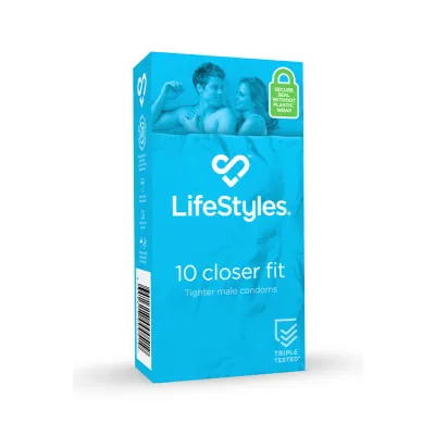 Lifestyles Closer Fit Condoms 10 Pack