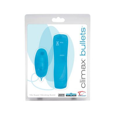 Climax Bullets 10x Super Vibrating Bullet Blue Blue