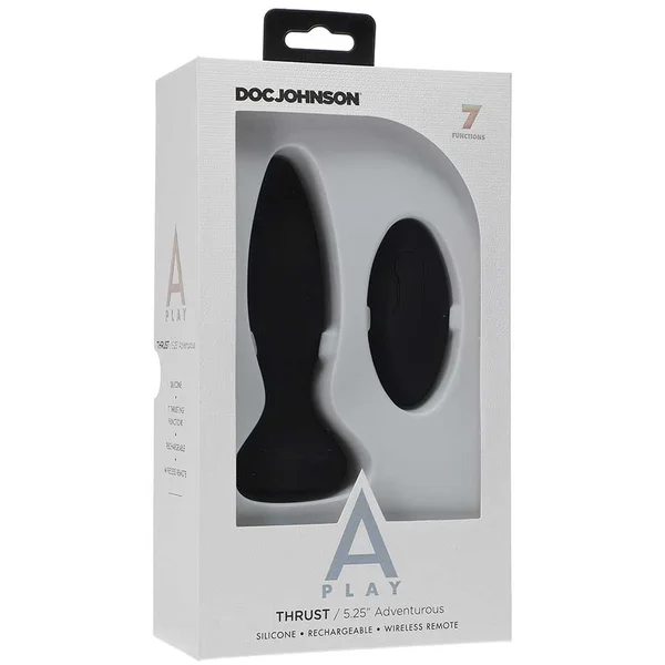 Doc Johnson A-Play Thrust Adventurous 5.25 Inch Butt Plug — image 3 of 3