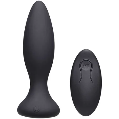 Doc Johnson A Play 10 Function Beginner Vibrating Remote Butt Plug